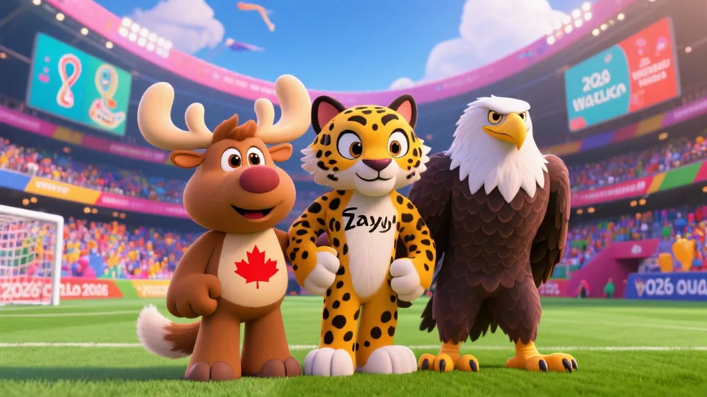 揭秘2026世界杯吉祥物：Maple、Zayu与Clutch背后的文化密码与狂欢寓意